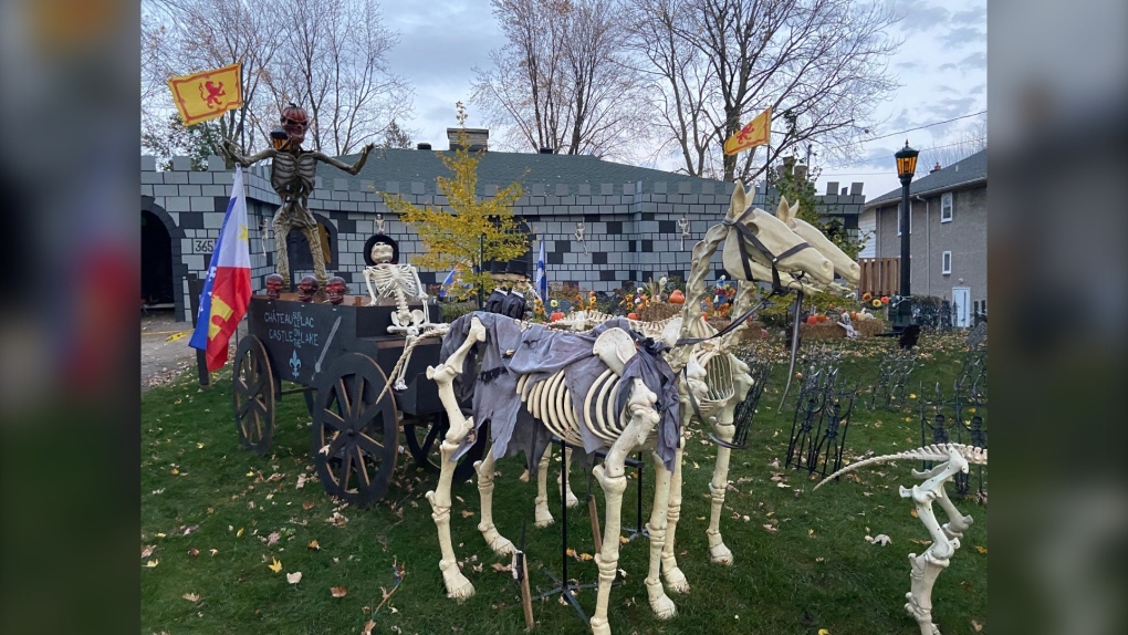 Des décorations d'Halloween font débat dans Villeray